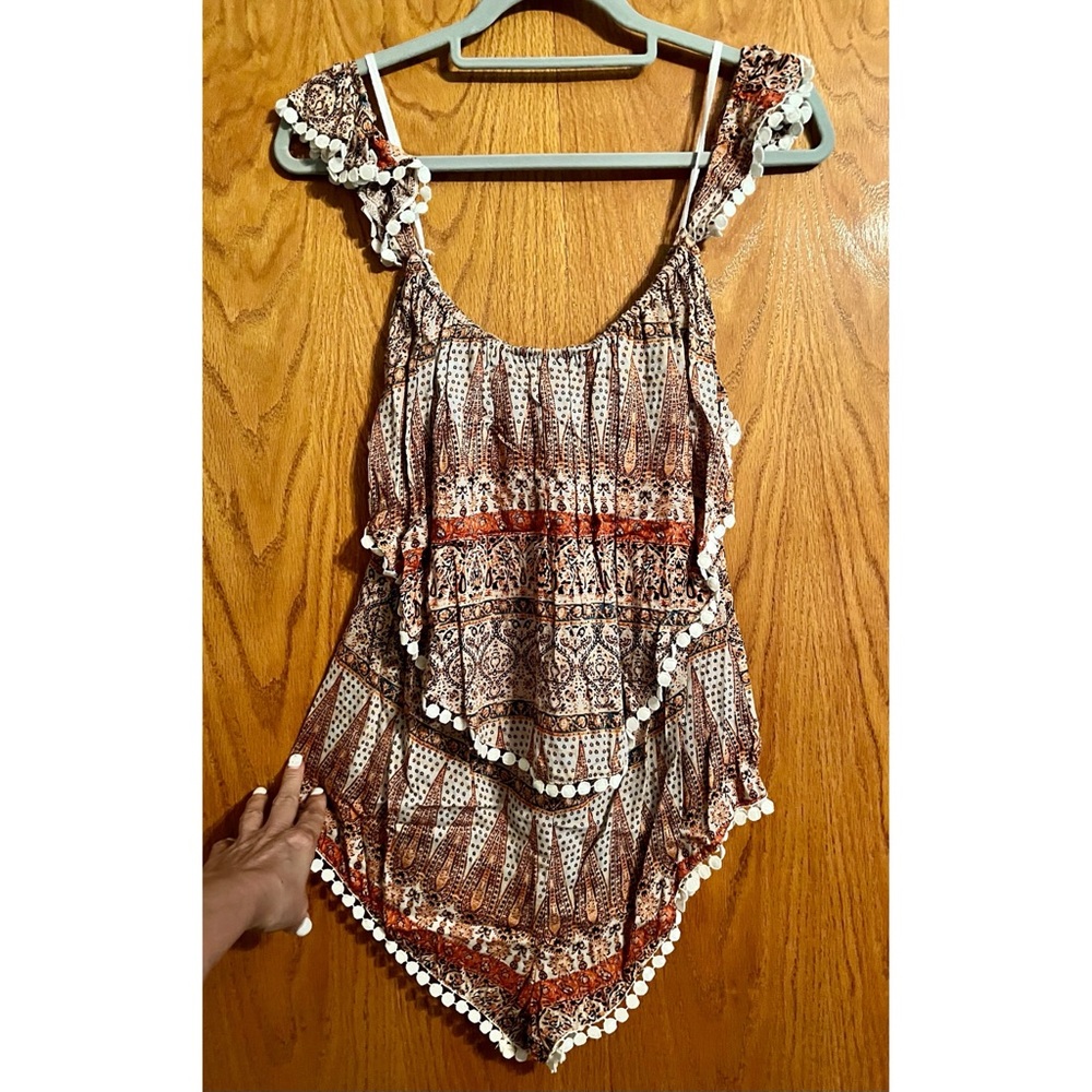 RARE Free People NWT Romper Medium So UNIQUE
